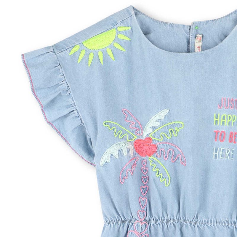 Billieblush Denim Dress 3-10Y image number 2